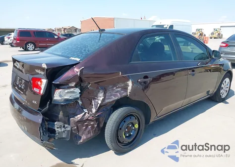 2010 Kia Forte Ex из США, поврежденный, VIN KNAFU4A23A5281993